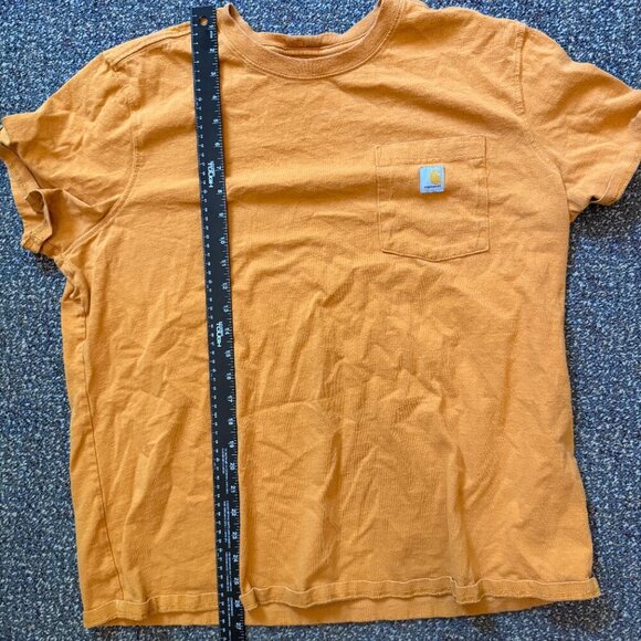 Carhartt Loose Fit Pocket T-Shirt Orange Men’s 1X - Picture 6 of 6
